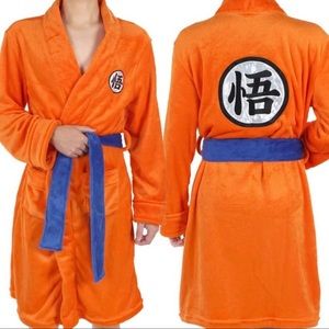 Anime Goku Cosplay Bathrobe Unisex